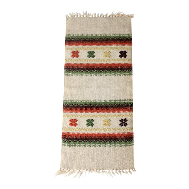 Vintage Woven Table Runner Chairish