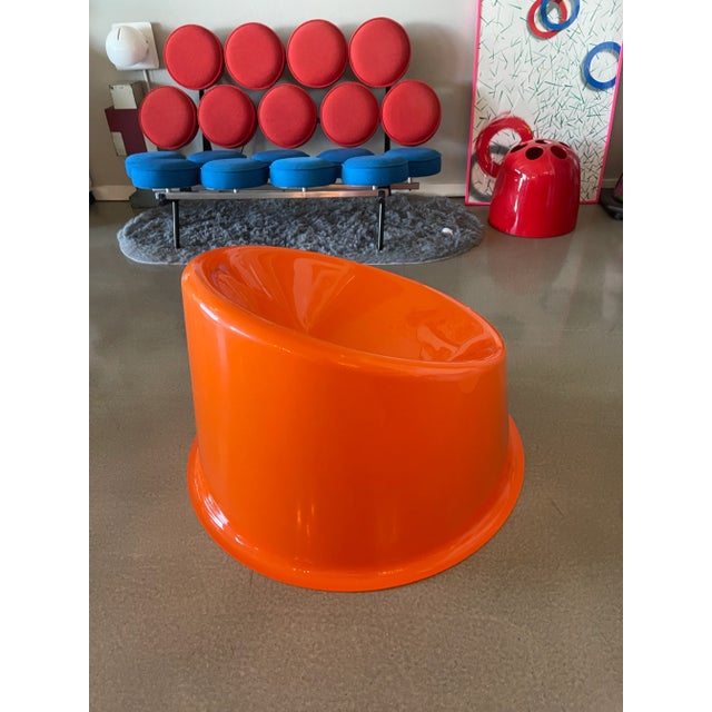 Verner Panton Vintage Panto Pop Lounge Chair Verner Panton Innovation Design Studio For Sale - Image 4 of 10