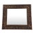 Vintage Carolina Mirror Company Carved Gilt Framed Beveled Wall Mirror For Sale