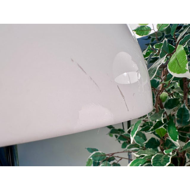 Height-Adjustable Mushroom Floor Lights with Chromed Tulip Bases by Frank Bentler for Wila Leuchten, West Germany, 1960s, Set of 4 For Sale - Image 17 of 18