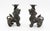 Late 19th century pair of bronze Burmese Chinthe temple guardian lions. Also called Foo Dog or Foo lions. Likely to hold...