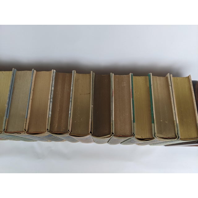 1950s–1960s Reader’s Digest Cream, Pastel & Gold Gilt Decorative Books - Set of 15 For Sale - Image 10 of 18