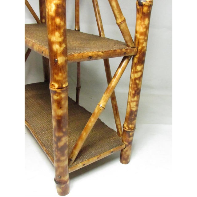Antique English Bamboo Shelves For Sale - Image 18 of 18