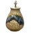 Ceramic Vintage MCM Drip Glaze Studio Pottery Table Lamp | Cobalt & Amber Circa 1970s For Sale - Image 7 of 7