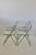 Vintage Lucite Chrome Plia Chairs Giancarlo Piretti for Castelli Italy, set of 4. These chairs are pre-loved and show lots...