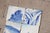 Baroque Antique Set of Eight Baroque Portuguese Tiles 18th Century Blue & White Scenic & Floral Design For Sale - Image 3 of 7
