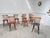 Chairs with Colorful Seats from Baumann, 1960s, Set of 8 For Sale - Image 9 of 9