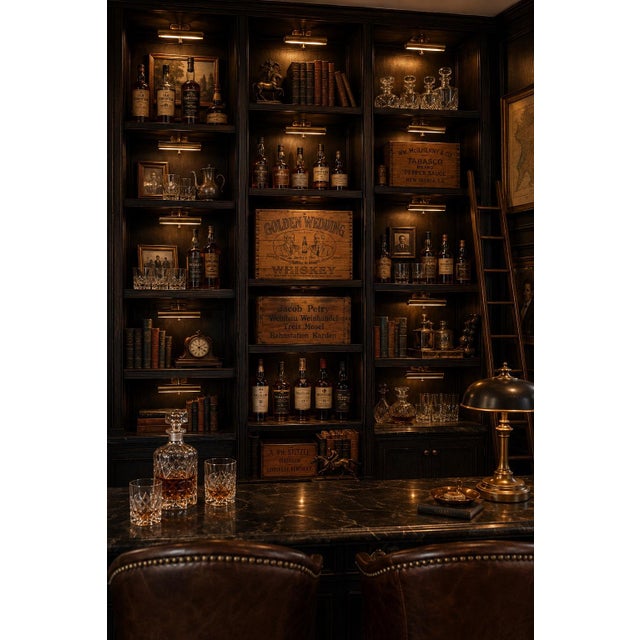 American Antique 1916 Golden Wedding Whiskey Crate Jos S Finch Pittsburgh Bottled in Bond Pre-Prohibition For Sale - Image 3 of 12
