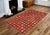 This stunning hand-knotted Afghan Balouchi rug is a captivating addition to any decor. Crafted by skilled artisans, it...