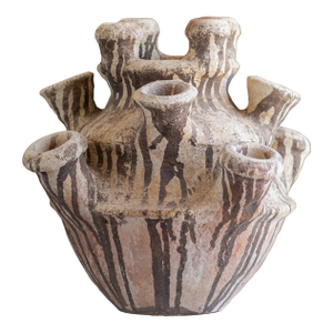 Unglazed Terracotta Multi-Spout Amphora Sculpture | One of a Kind