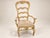 Paint Late 20th Century Set of 2 Painted Ladderback Armchairs For Sale - Image 7 of 7
