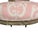 Early 20th Century Louis XVI Style Grey Painted Armchairs in Pink and White Ikat Upholstery - A Pair For Sale - Image 4 of 18