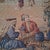 Hand dyed Middle Eastern tapestry, circa early 20th century in a gold frame. Excellent estate condition. 20" x 20". FREE...