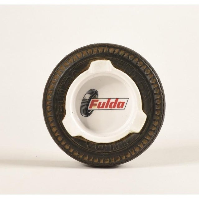 White Branded Ashtray, 1960s For Sale - Image 8 of 9