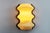 Doria Space Age wall light Waveform / Wave OpArt Design Height 24cm Width 18cm Depth 9cm 1 x E14 socket / excl. Light...