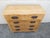 Antique American scrubbed pine cottage style dresser, c.1880 Having a serpentine molded top and upper drawer, with three...