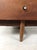 Auburn Mid Century Modern Four Drawer Writing Desk With Chrome Hardware by Stanley Furniture For Sale - Image 8 of 10