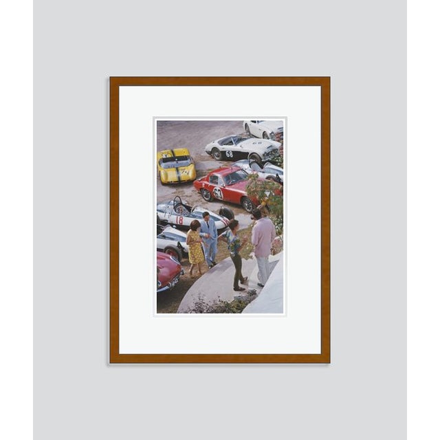 Modern Bahamas Speed Week 1963 by Slim Aarons Framed C Print For Sale - Image 3 of 3