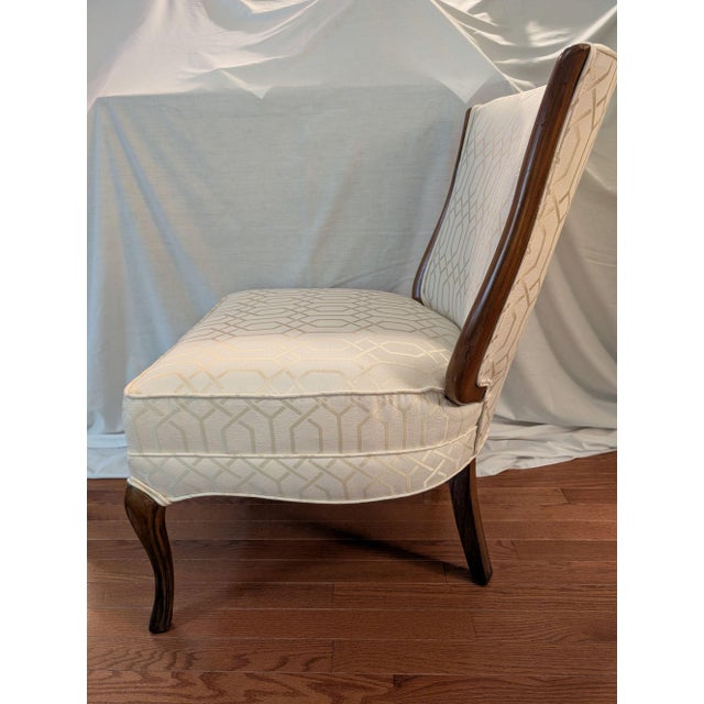 Mid 20th Century French Style Slipper Chair For Sale In Washington DC - Image 6 of 16