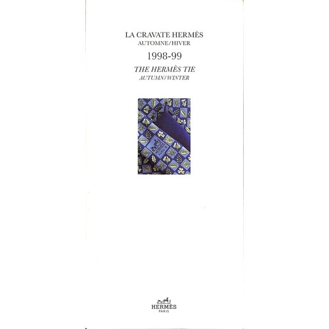 1990s La Cravate Hermes Automne/Hiver: The Hermies Tie Autumn/Winter 1998-1999 For Sale - Image 5 of 5