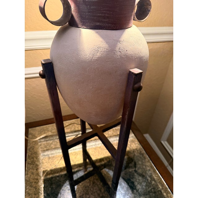 Amphora Urn Lamp Postmodern Statement Piece After Max Blumberg For Sale - Image 9 of 12