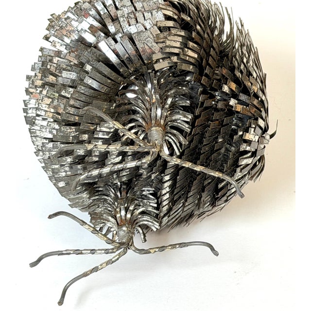 1970s Large Brutalist Metal Work Figure of an Owl, Attributed Sergio Bustamante For Sale - Image 5 of 13