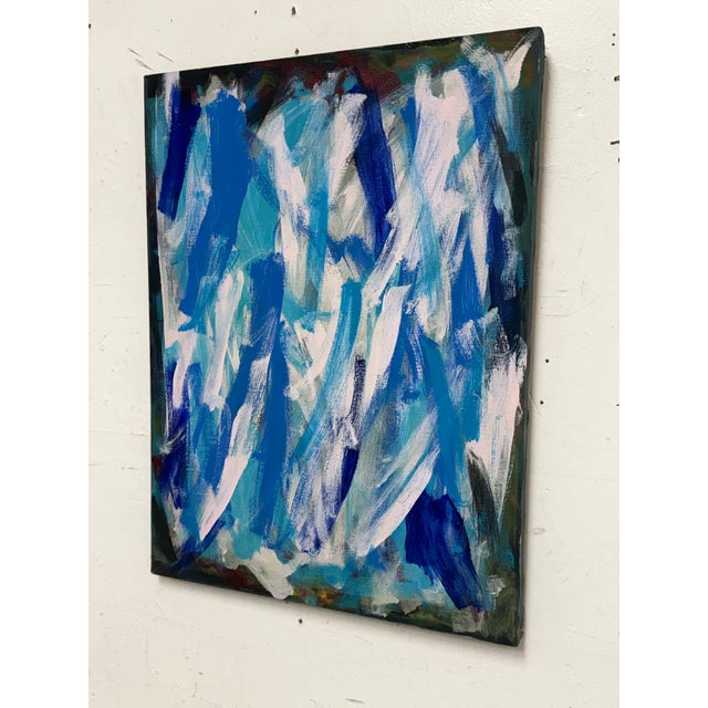 Design Plus Gallery presents a Circa 2025 Abstract Acrylic on Canvas by artist John Fooks. This original acrylic painting...