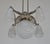 Metal French Art Deco Chandelier by Degue 1930 France For Sale - Image 7 of 11
