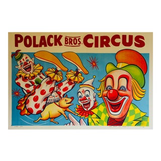 Vintage Circus Polish Poster For Sale