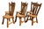 Brutalist Chair in Oak by De Puydt, 1960s For Sale