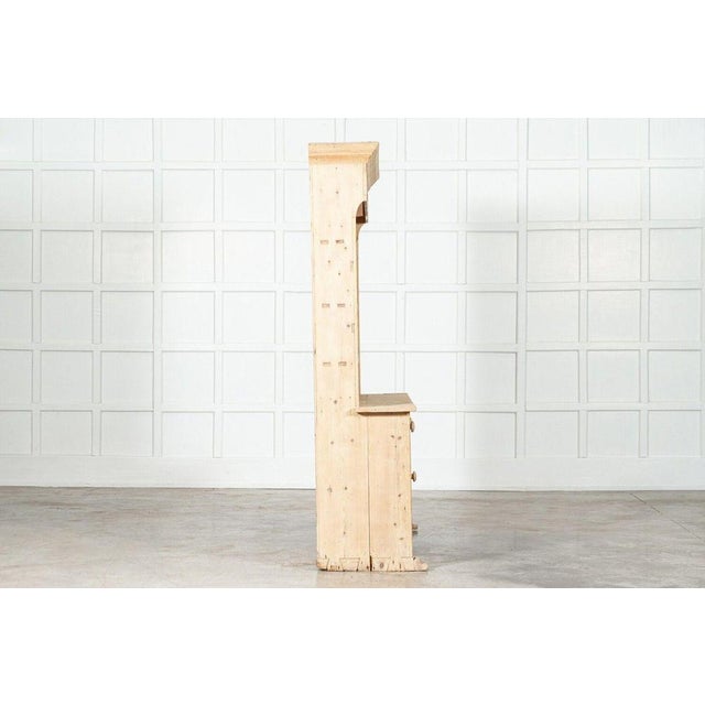 19th Century Irish Pine Sled Foot Cupboard For Sale - Image 6 of 14