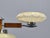 Metal Art Deco Czechoslovak Chandelier in Walnut Chrome and Glass, 1940s For Sale - Image 7 of 13