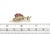 Mid 20th Century Mid 20th Century Swordfish 1.75ct Diamond & Ruby 14k Yellow Gold Pin Brooch For Sale - Image 5 of 5
