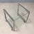 Vintage Bedside Tables with Glass Top, Set of 2 For Sale - Image 6 of 8