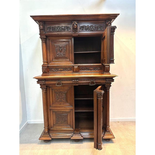 Antique Renaissance Revival Cabinet For Sale - Image 5 of 7