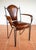 Mid-Century Modern Sculptural Leather Armchair in Iron and Brass from Jacques Adnet, 1950s For Sale - Image 9 of 18