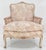 Country French Carved Upholstered Lounge Club Chair c1960s Wide Comfortable Seat For Sale - Image 6 of 7