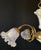 Vintage Ceramic and Glass Chandelier, 1960s For Sale - Image 14 of 18