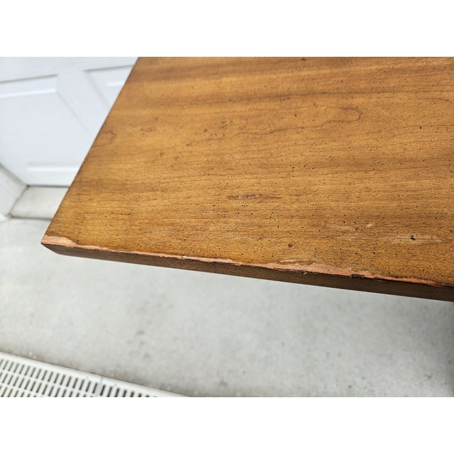 Kindel Furniture Locking Flip Top Server Dry Bar on Casters For Sale - Image 16 of 17