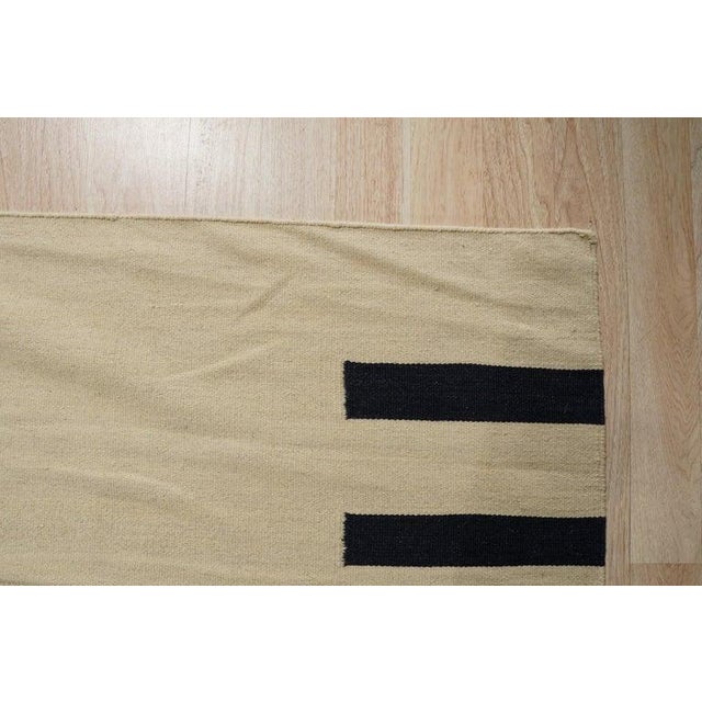 Contemporary 6x9 Multicolor Hand-Knotted Wool Deconstructed Geometry Geometric Carpet Rug For Sale - Image 3 of 14