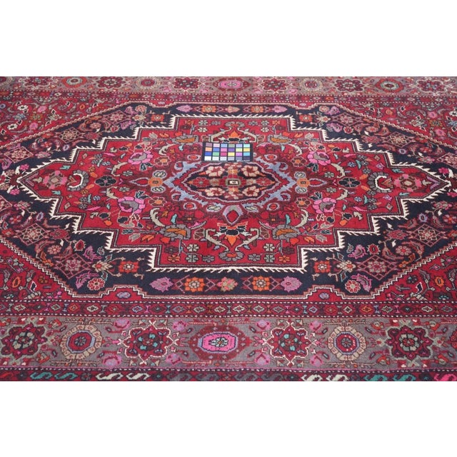 Vintage Bijar Rug 4'6'' x 8' For Sale - Image 9 of 10