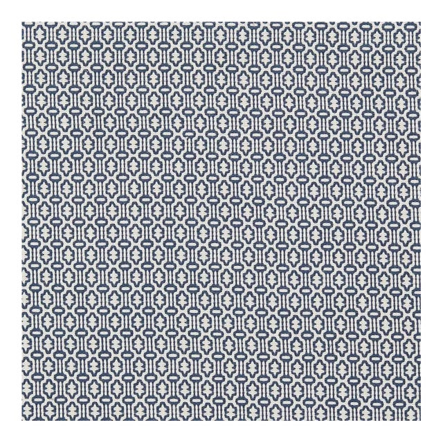 Sanderson Matmi Fabric in Indigo - a sample For Sale