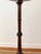Coffee Mid Twentieth Century Solid Wood Regency Style Tall Pedestal Display Plant Stands With Mahogany Finish, Pair For Sale - Image 8 of 11