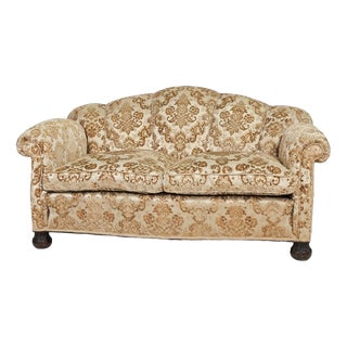 Antique Chippendale Style Sofa, 1890s For Sale