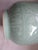 Ceramic Late 20th Century Chinese Carved Celadon Porcelain Vase, Signed For Sale - Image 7 of 8
