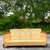 Donghia Vintage Boho John Hutton for Donghia “Merbau” Rush Sofa For Sale - Image 4 of 12