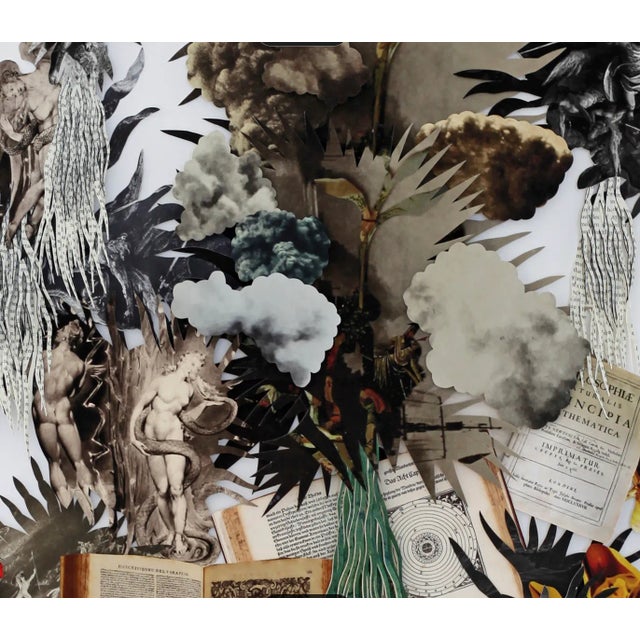 "Paradise Lost" Original by Barbara Wildenboer Barbara's paper-sculpture Paradise Lost references Milton's seminal work...