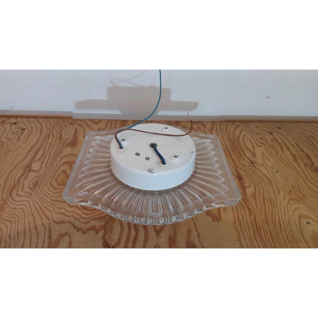 Metal Wall Light in Glass from Peill & Putzler 1970s For Sale - Image 7 of 15