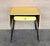 Mid-Century Modern 20th Century Yellow Formica Children's School Desk With Two Leaves For Sale - Image 3 of 12
