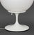 Bill Curry for Design Line "Stemlite" Table Lamp, 1960s, with white glass globe shade atop a tulip base, paper label to...
